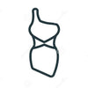 Strapless outfits where bras don’t work